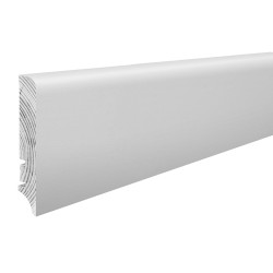 BARLINEK 90x12mm P9S FOIL Listwa przypodłogowa drewniana laminowana biała P9S18101A