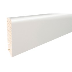 BARLINEK 90x16mm P61 FOIL Listwa przypodłogowa drewniana do malowania P6118101A