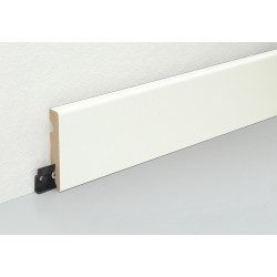 78x13.5mm FU190 Listwa przypodłogowa MDF biała laminowana